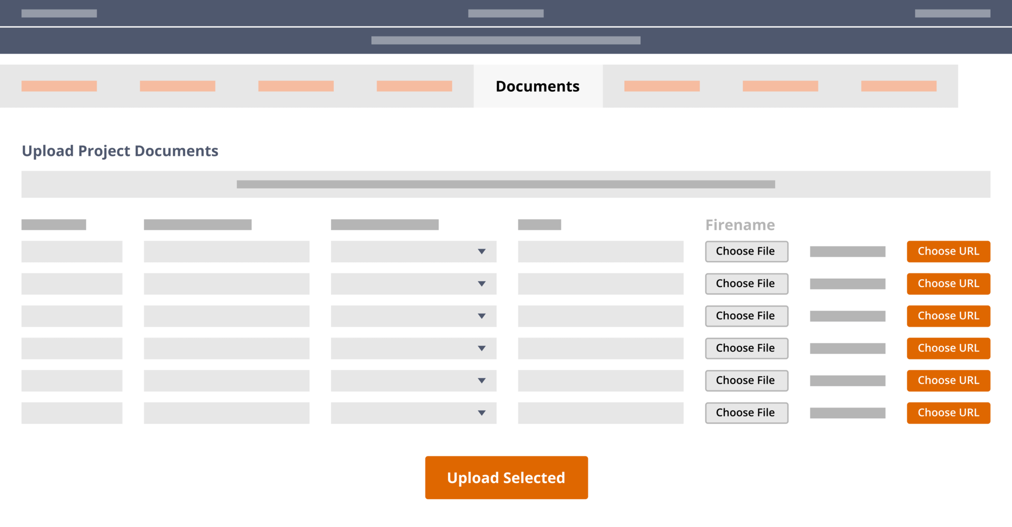 TIP software document management module